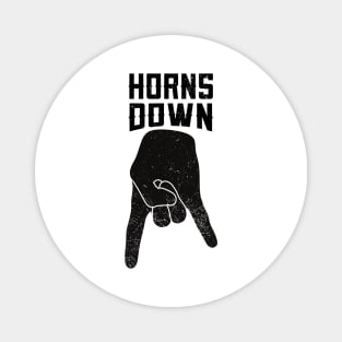 Horns Down Magnet